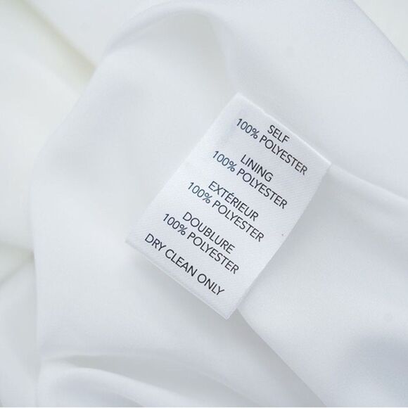 NWOT Milly Liv Long-Sleeve V-Neck Pleated Belted Mini Dress, size US6/UK10 - Picture 12 of 15